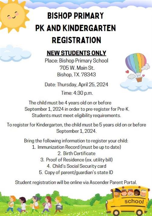  Primary Registration